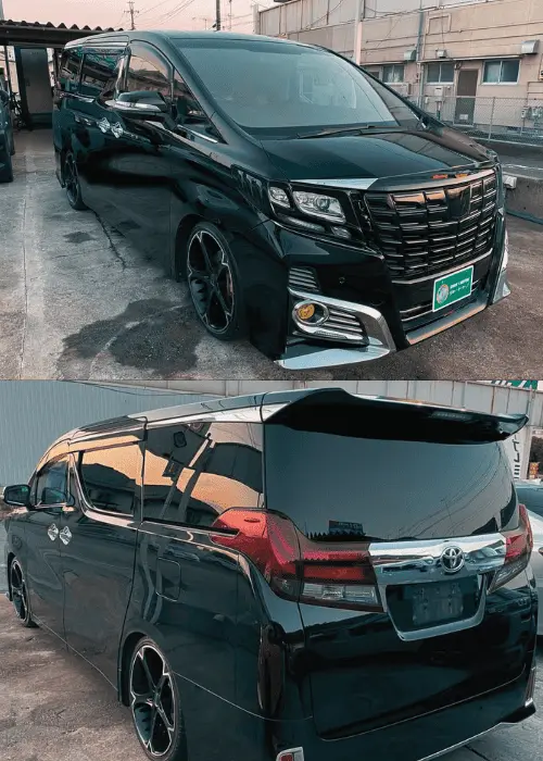 alphard's front and back